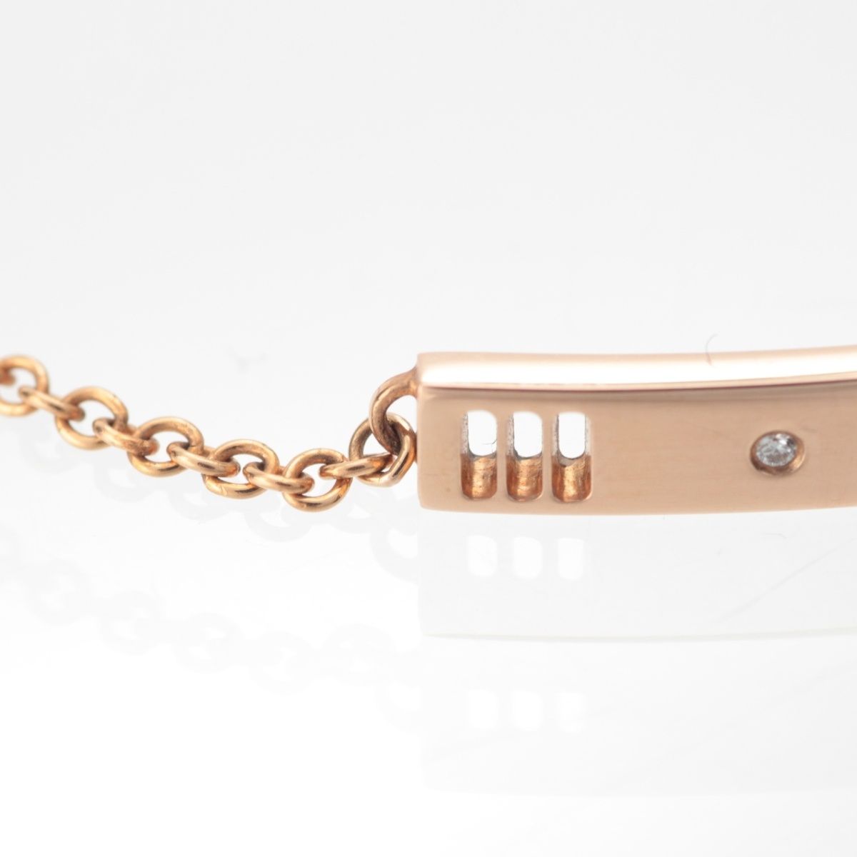 Tiffany & Co Diamond Bracelet 18k Pink Gold — view 4