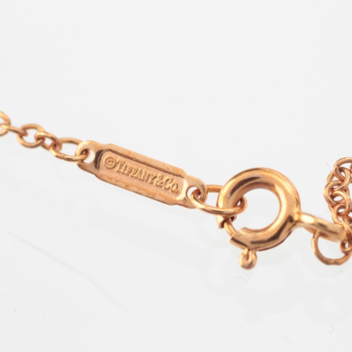 Tiffany & Co Diamond Bracelet 18k Pink Gold — view 8