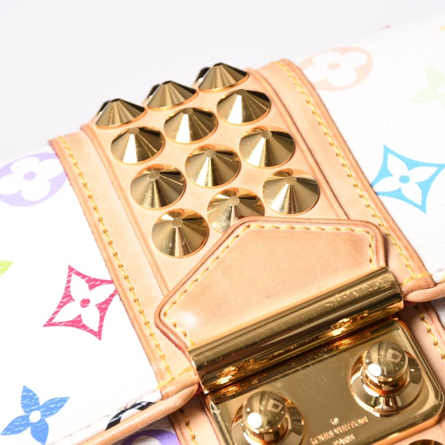 Louis Vuitton Monogram Multicolor Pochette Courtney Purse — view 7