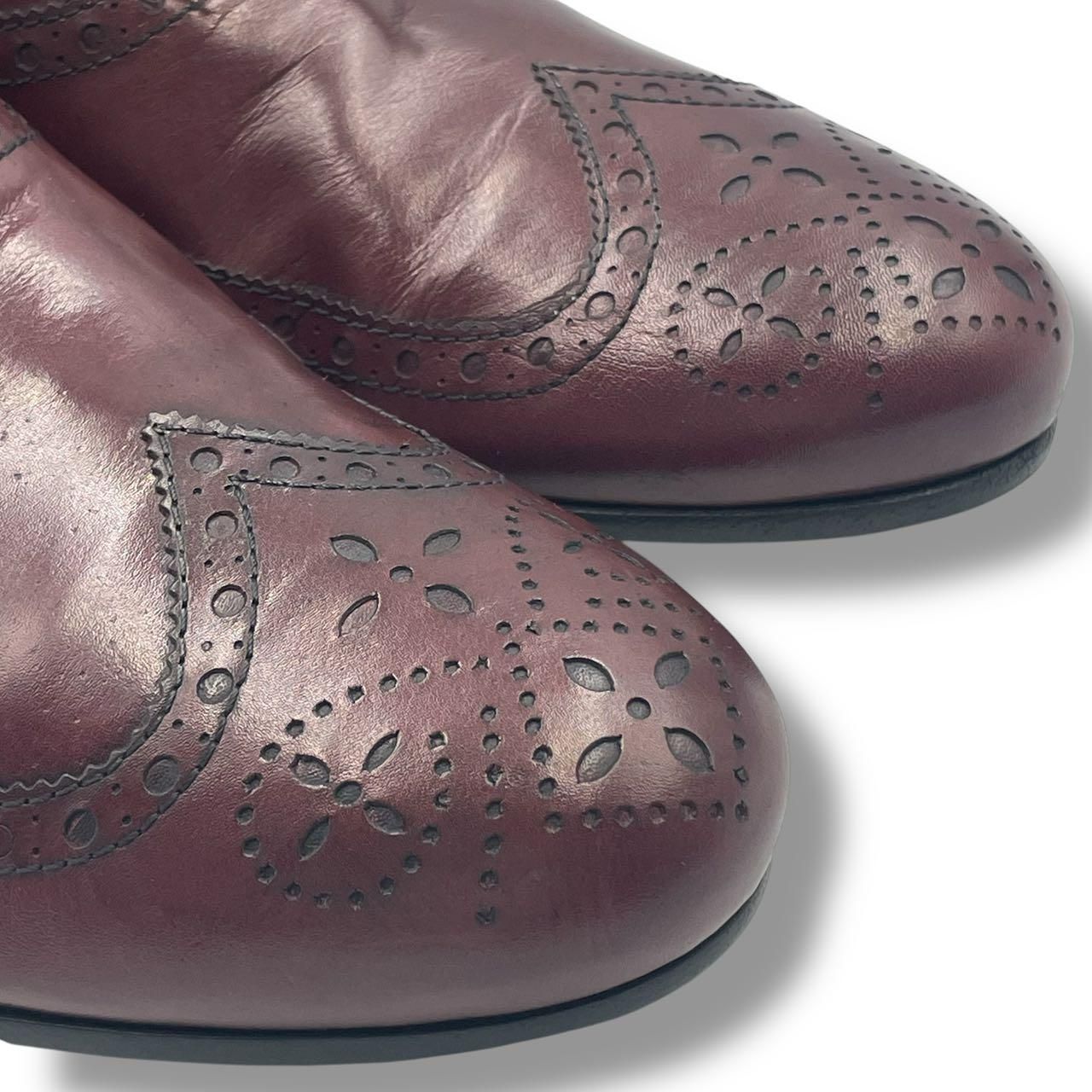 Louis Vuitton Leather Shoes Red — view 4