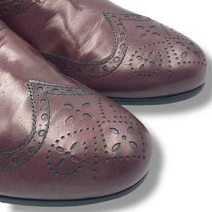Louis Vuitton Leather Shoes Red — view 4