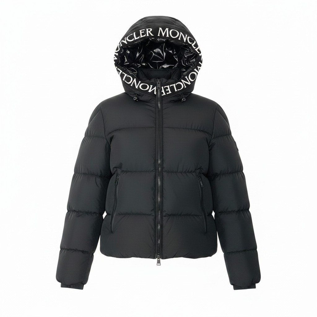 Moncler Montcla Down Jacket 2 Black Garment Case