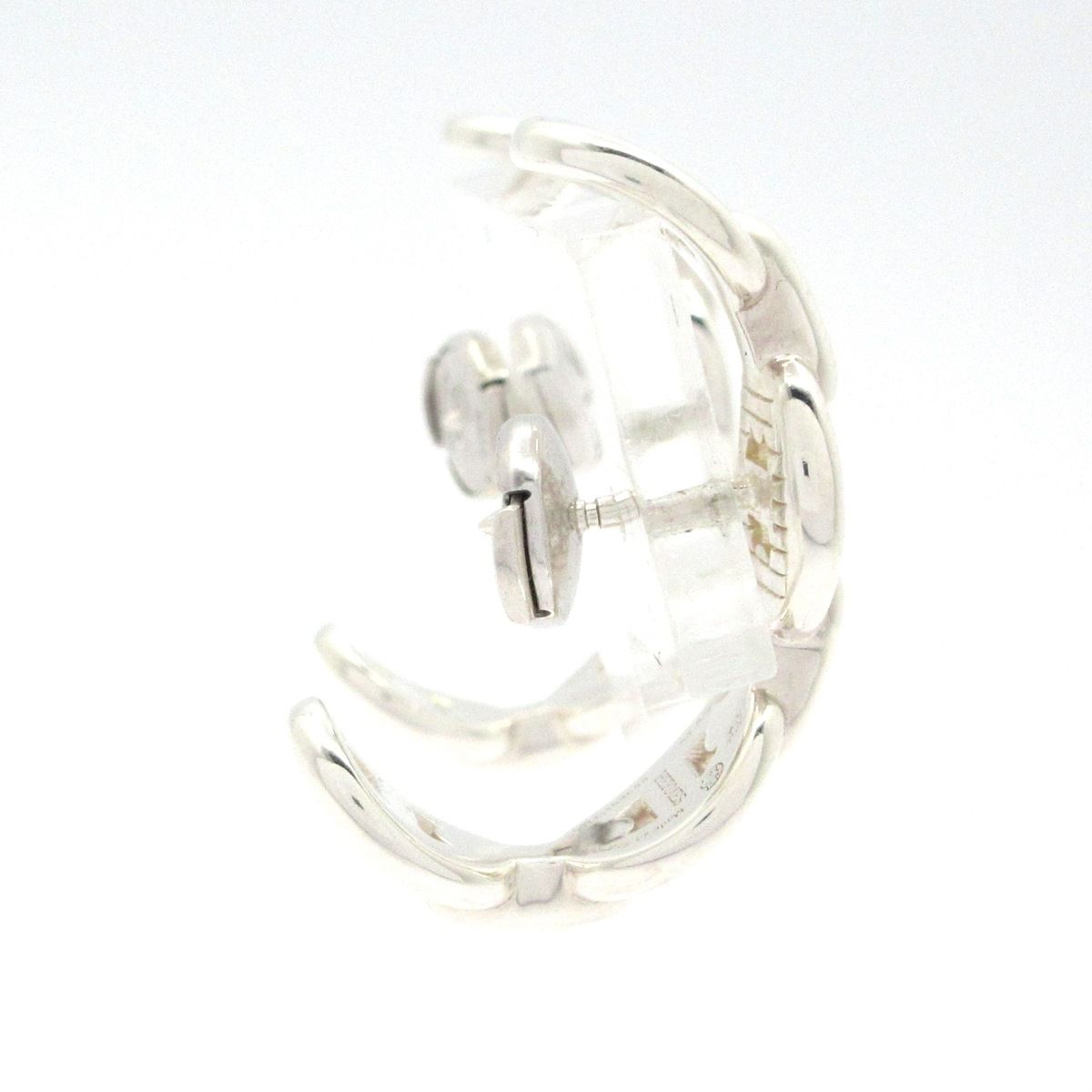 Hermes Earrings Chaine D'ancre Silver — view 2