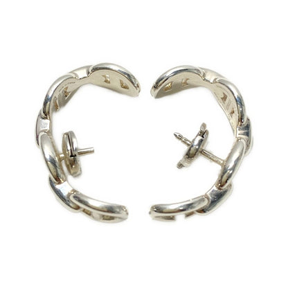 Hermes Earrings Chaine D'ancre Silver — view 3