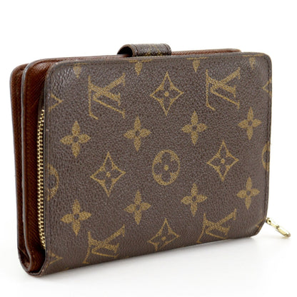 Louis Vuitton Zip Monogram Canvas Brown LadyWallet Wallet — view 3