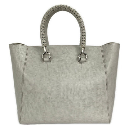 Max Mara Tote Gray Leather
