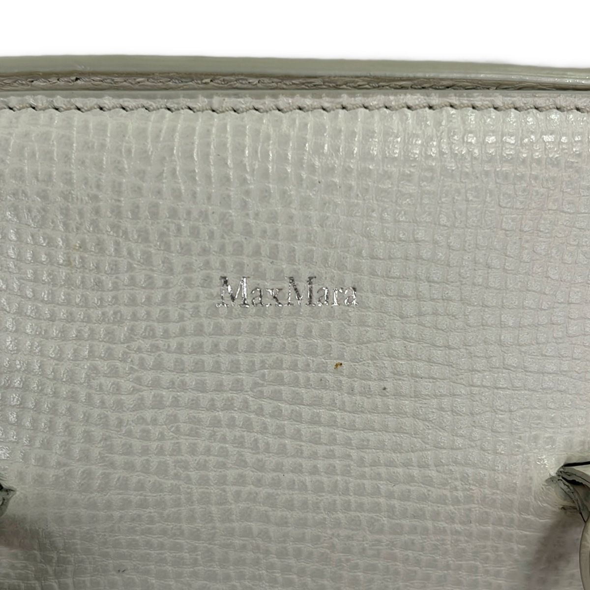Max Mara Tote Gray Leather — view 9