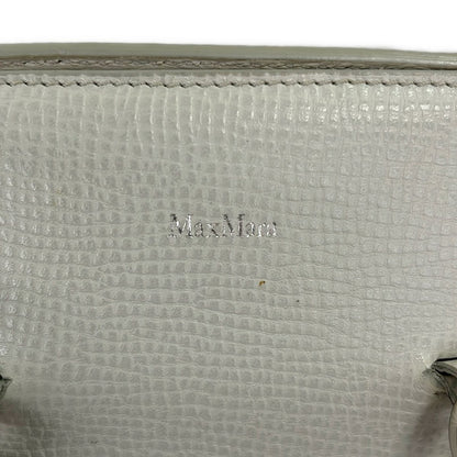 Max Mara Tote Gray Leather — view 9