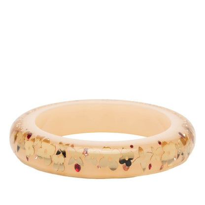 Louis Vuitton Bracelet Jonc Bangle Beige Resin — view 2