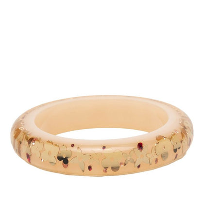 Louis Vuitton Bracelet Jonc Bangle Beige Resin — view 3