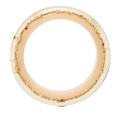 Louis Vuitton Bracelet Jonc Bangle Beige Resin — view 6