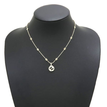 Gucci Interlocking Necklace Silver — view 8
