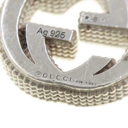Gucci Interlocking Necklace Silver — view 5