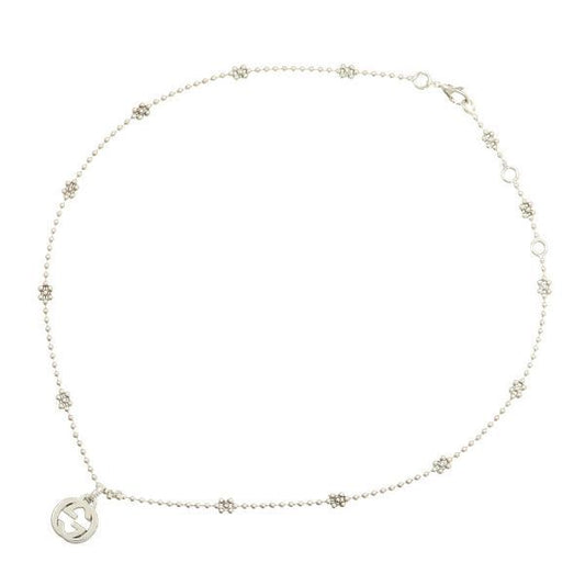 Gucci Interlocking Necklace Silver