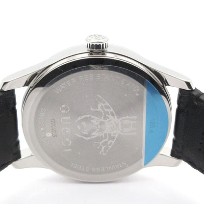 Gucci Watch 126.4 Guccissima Line SS Black — view 3