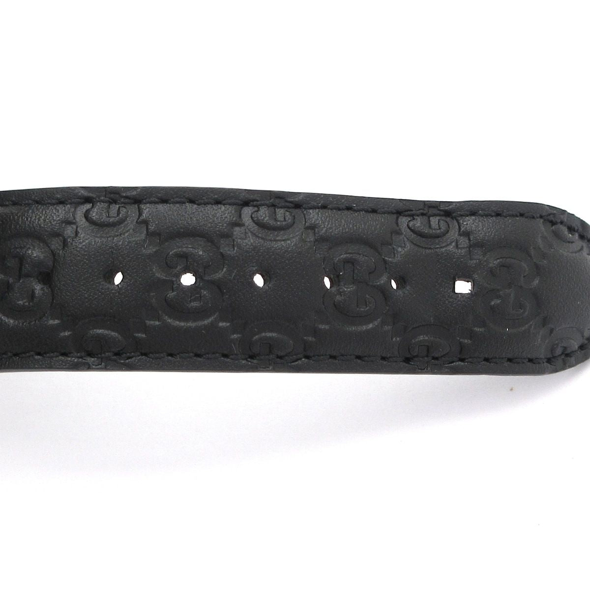 Gucci Watch 126.4 Guccissima Line SS Black — view 7