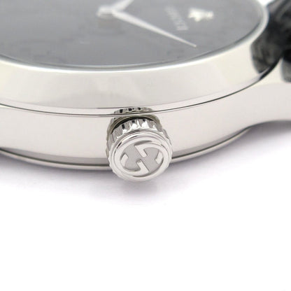 Gucci Watch 126.4 Guccissima Line SS Black — view 8