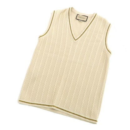 Gucci Knit Vest Ivory — view 5