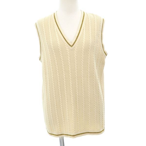 Gucci Knit Vest Ivory
