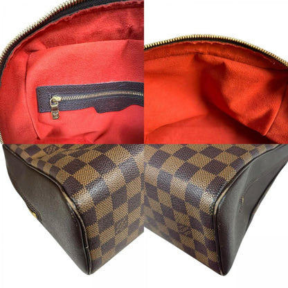 Louis Vuitton Brera Damier Handbag Canvas Brown — view 9