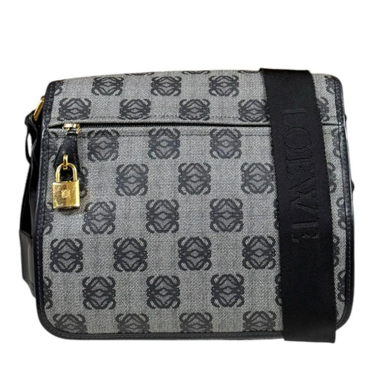 Loewe Anagram Shoulder Bag Gray