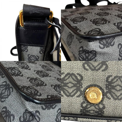 Loewe Anagram Shoulder Bag Gray — view 9