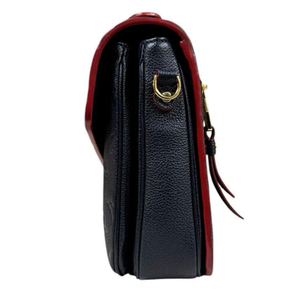 Louis Vuitton Pochette Metis MM Monogram Empreinte Shoulder Bag Navy — view 5