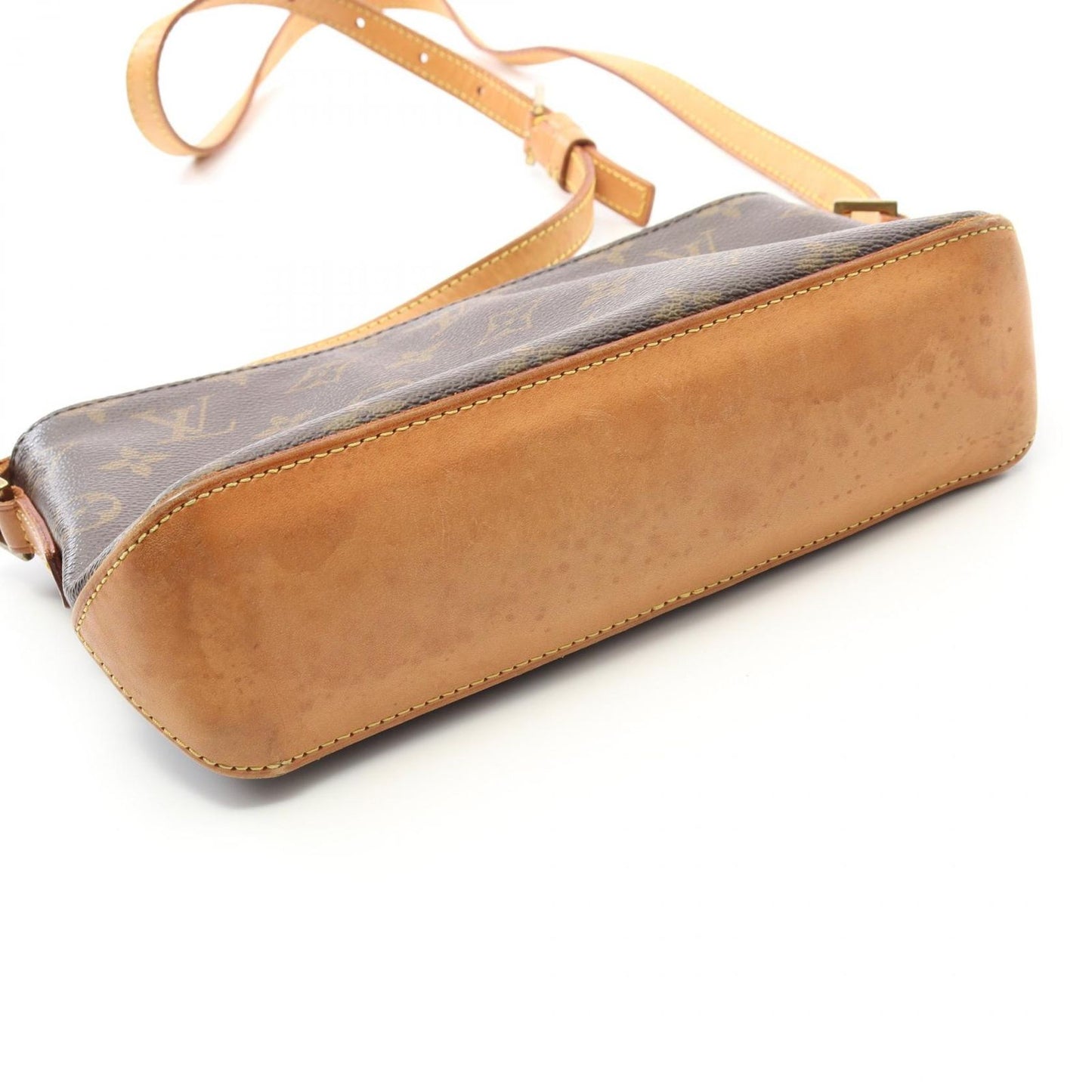 Louis Vuitton Shoulder Bag Trotteur Canvas Leather — view 6