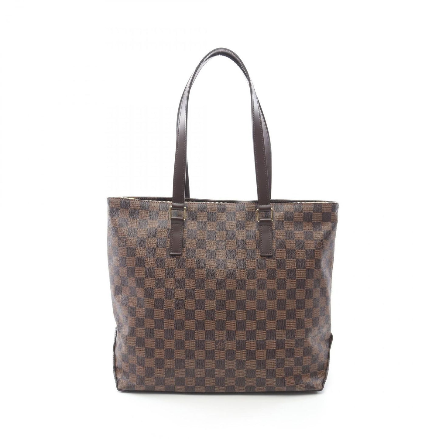 Louis Vuitton Tote Cabas Mezzo Canvas Leather