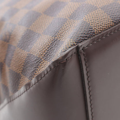 Louis Vuitton Tote Cabas Mezzo Canvas Leather — view 8