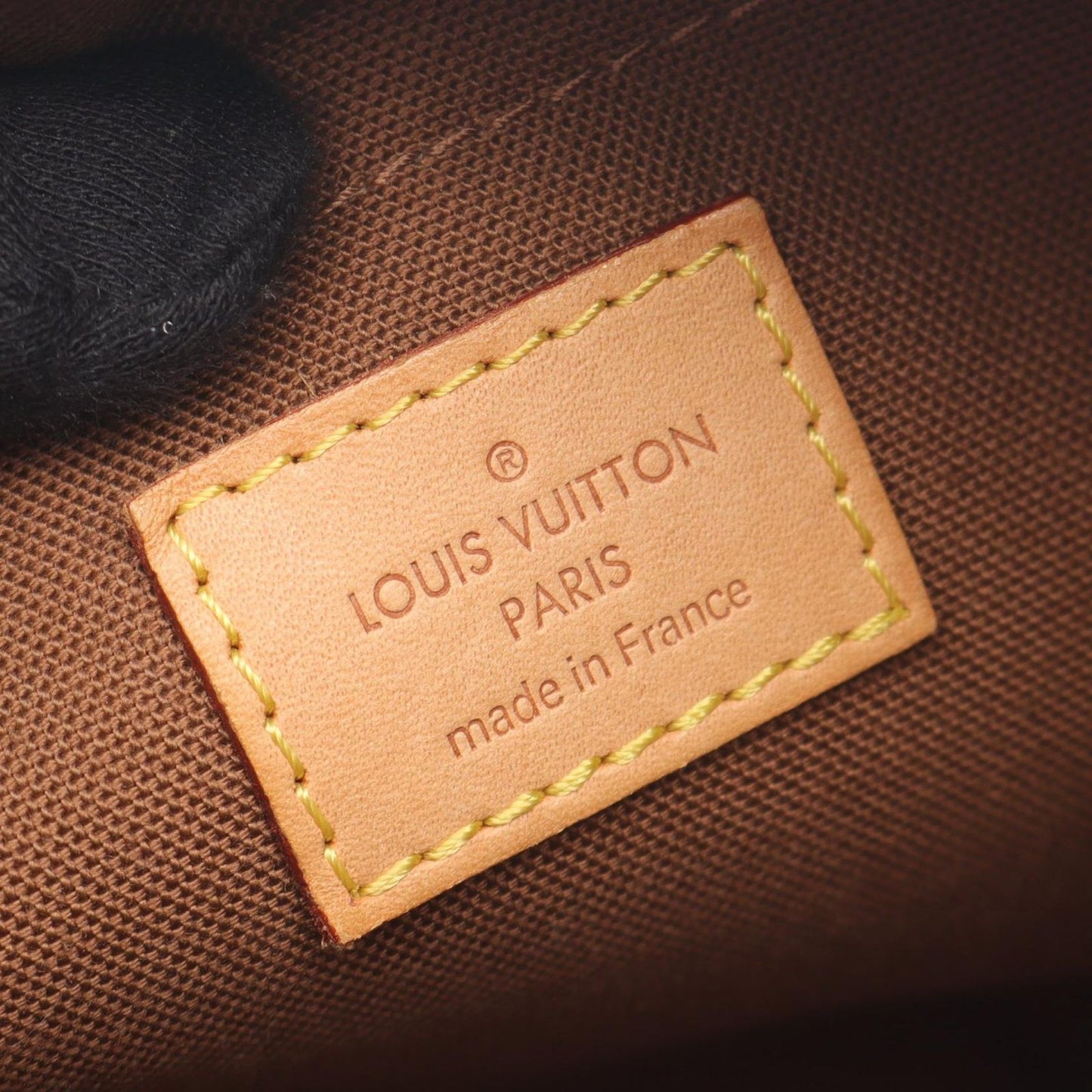 Louis Vuitton Shoulder Bag Thames GM Canvas Leather — view 4