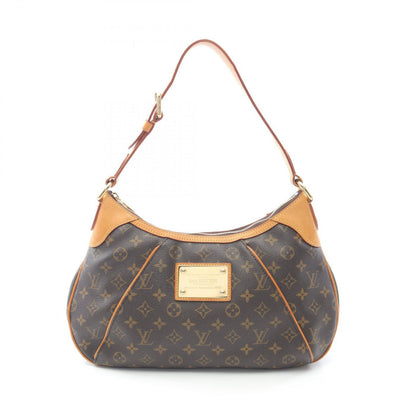 Louis Vuitton Shoulder Bag Thames GM Canvas Leather