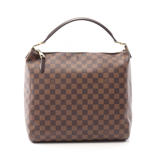 Louis Vuitton Shoulder Bag Portobello PM Canvas Leather