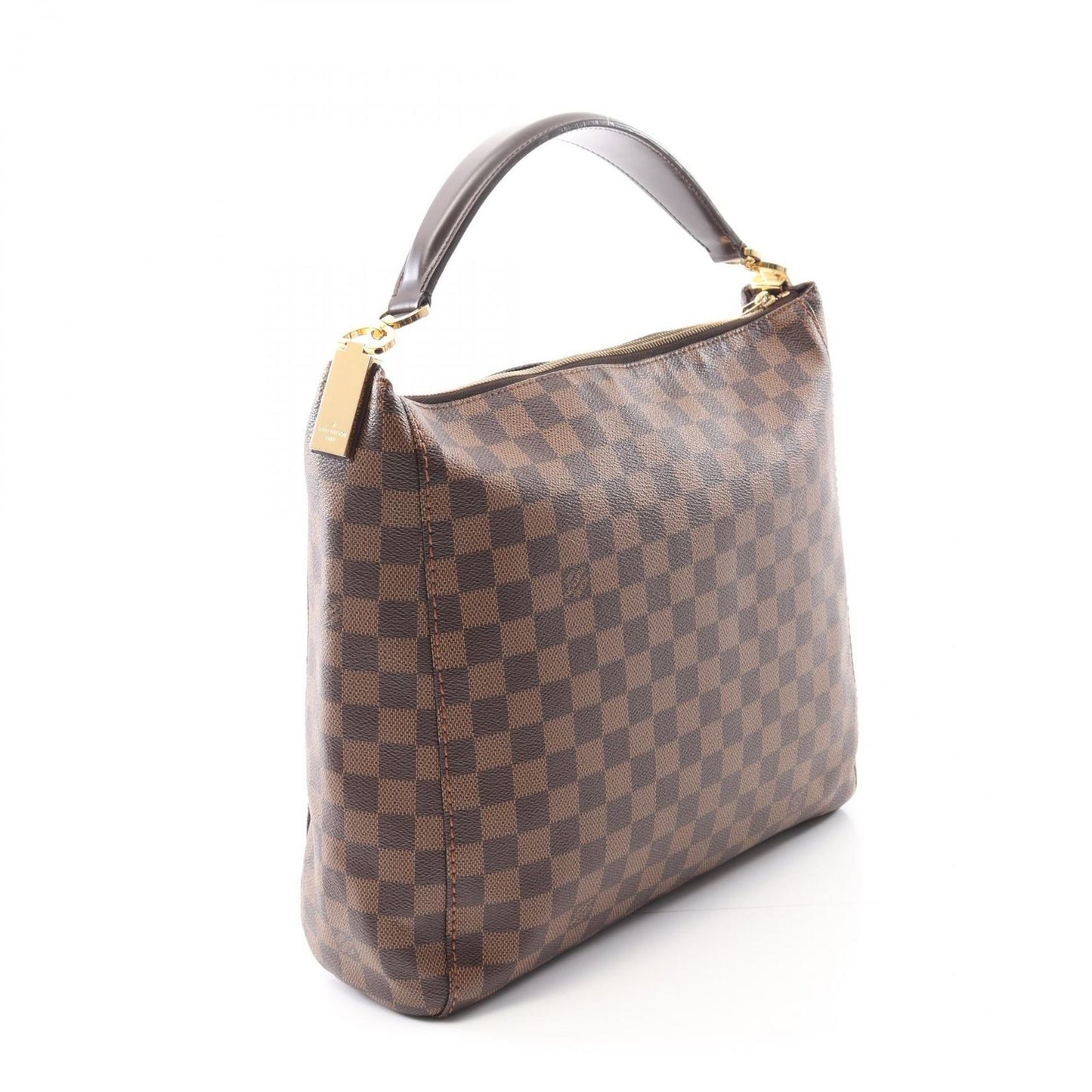 Louis Vuitton Shoulder Bag Portobello PM Canvas Leather — view 2