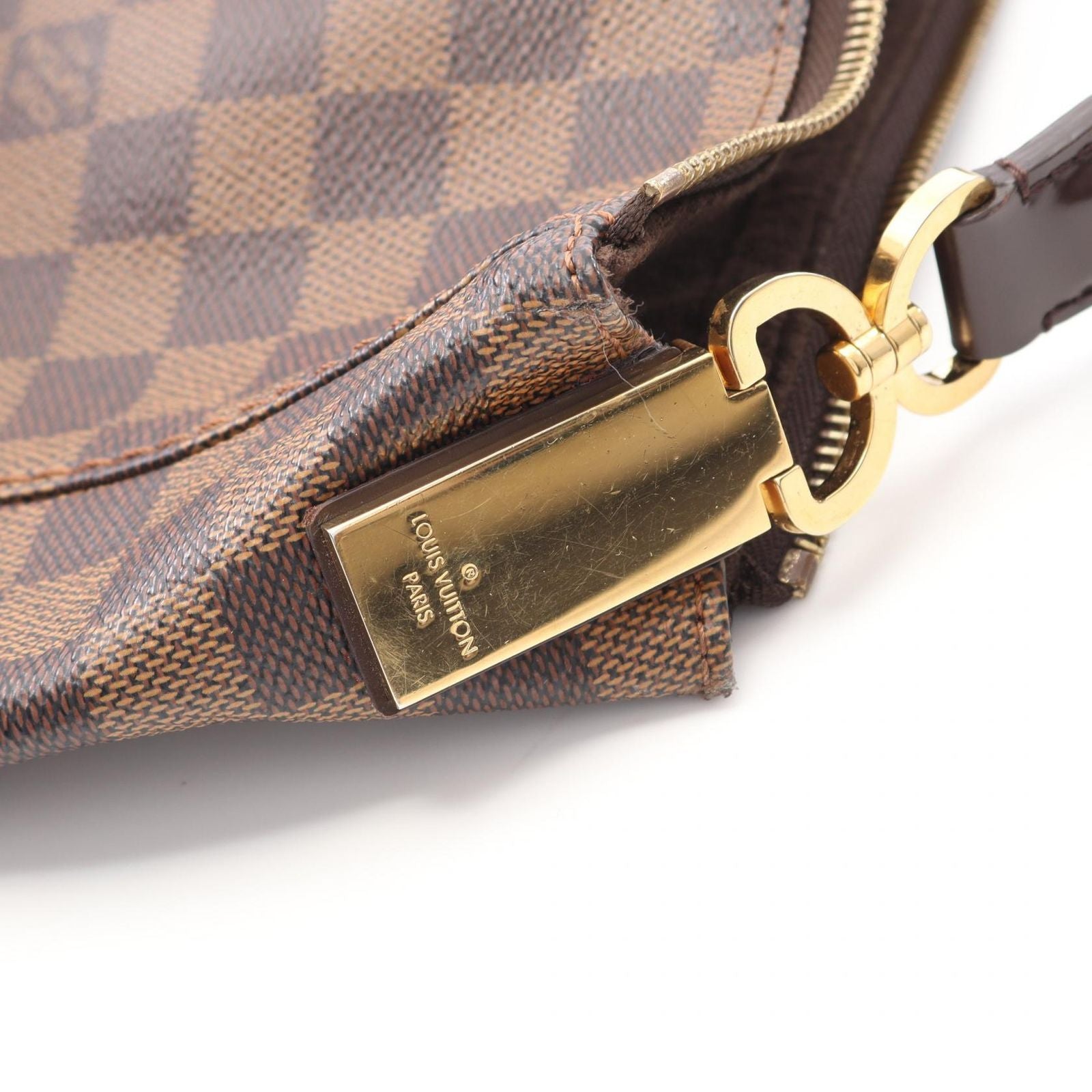 Louis Vuitton Shoulder Bag Portobello PM Canvas Leather — view 7