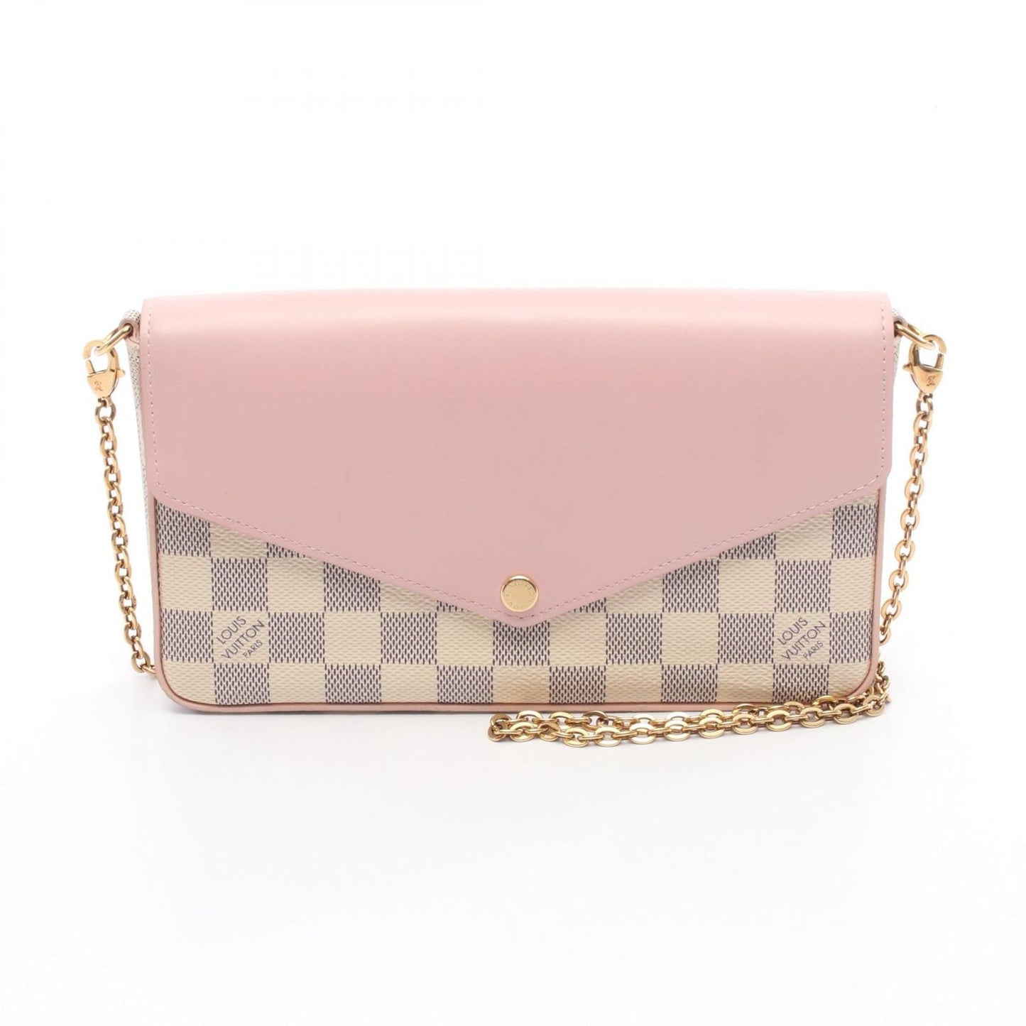 Louis Vuitton Shoulder Bag Pochette Felicie Odroze Canvas Leather