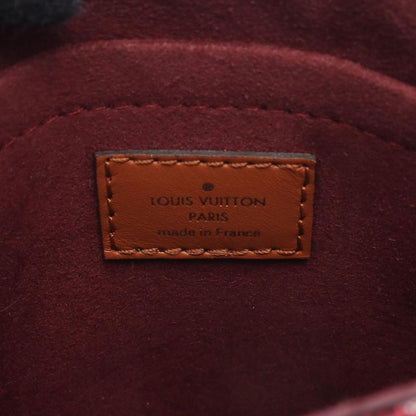 Louis Vuitton Handbag Sac Plat Monogram Jacquard Since Canvas Leather Petite — view 4