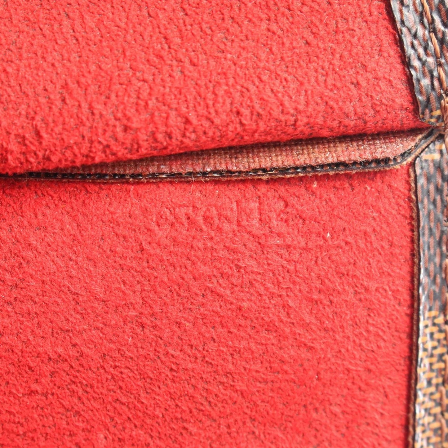 Louis Vuitton Tote Sac Plat Canvas Leather Sac Pla — view 5