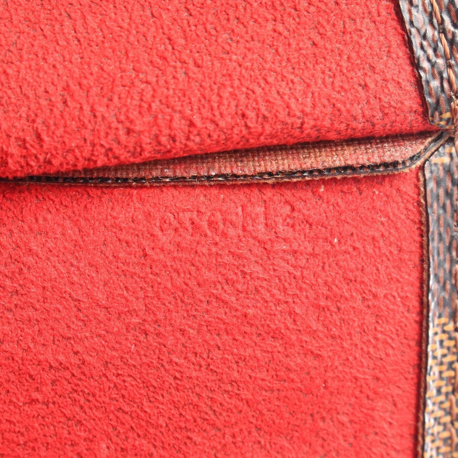 Louis Vuitton Tote Sac Plat Canvas Leather Sac Pla — view 5