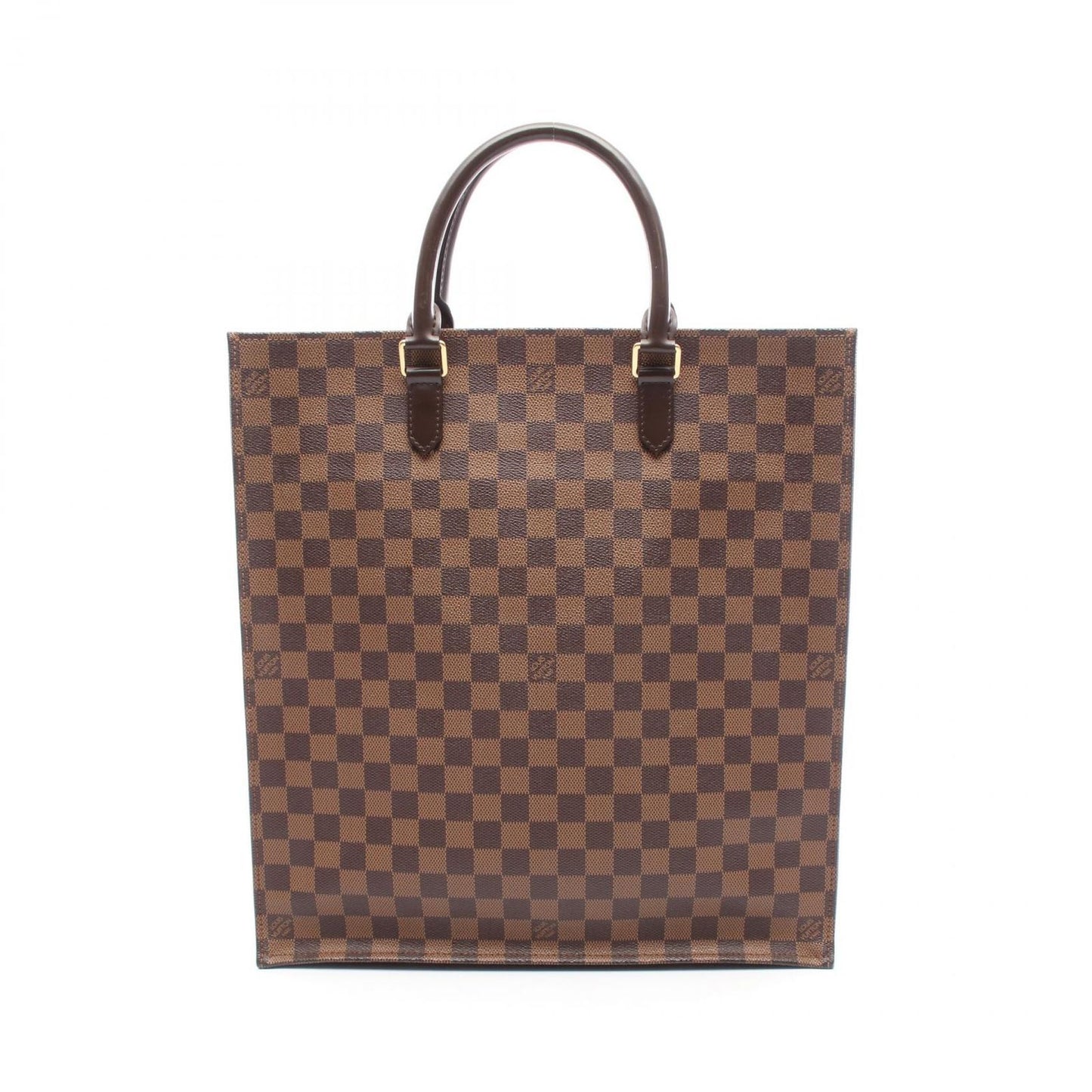 Louis Vuitton Tote Sac Plat Canvas Leather Sac Pla