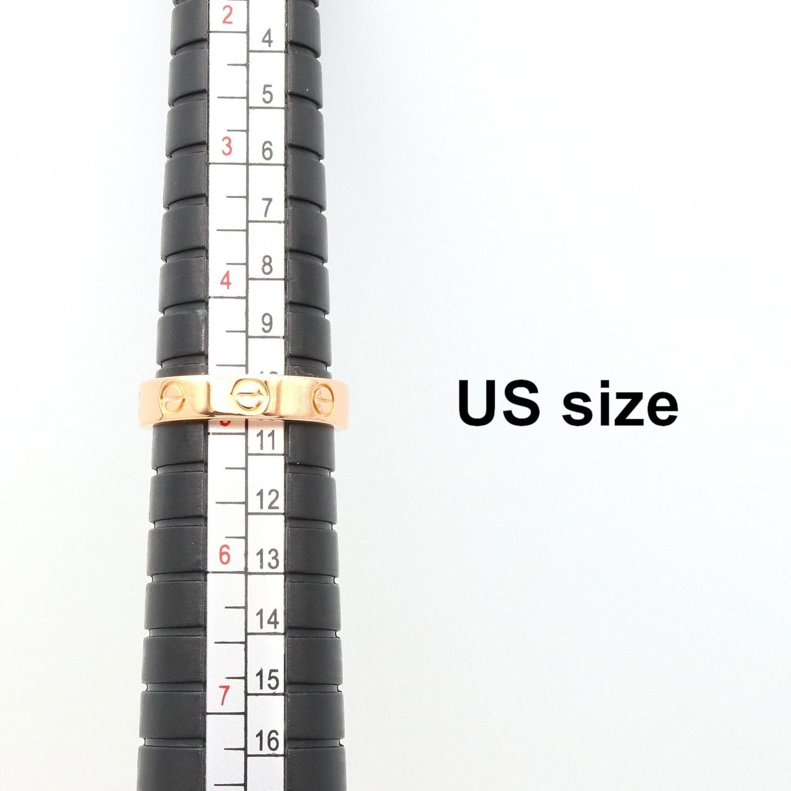 Cartier Ring Mini Love 18k Pink Gold Diamond — view 6