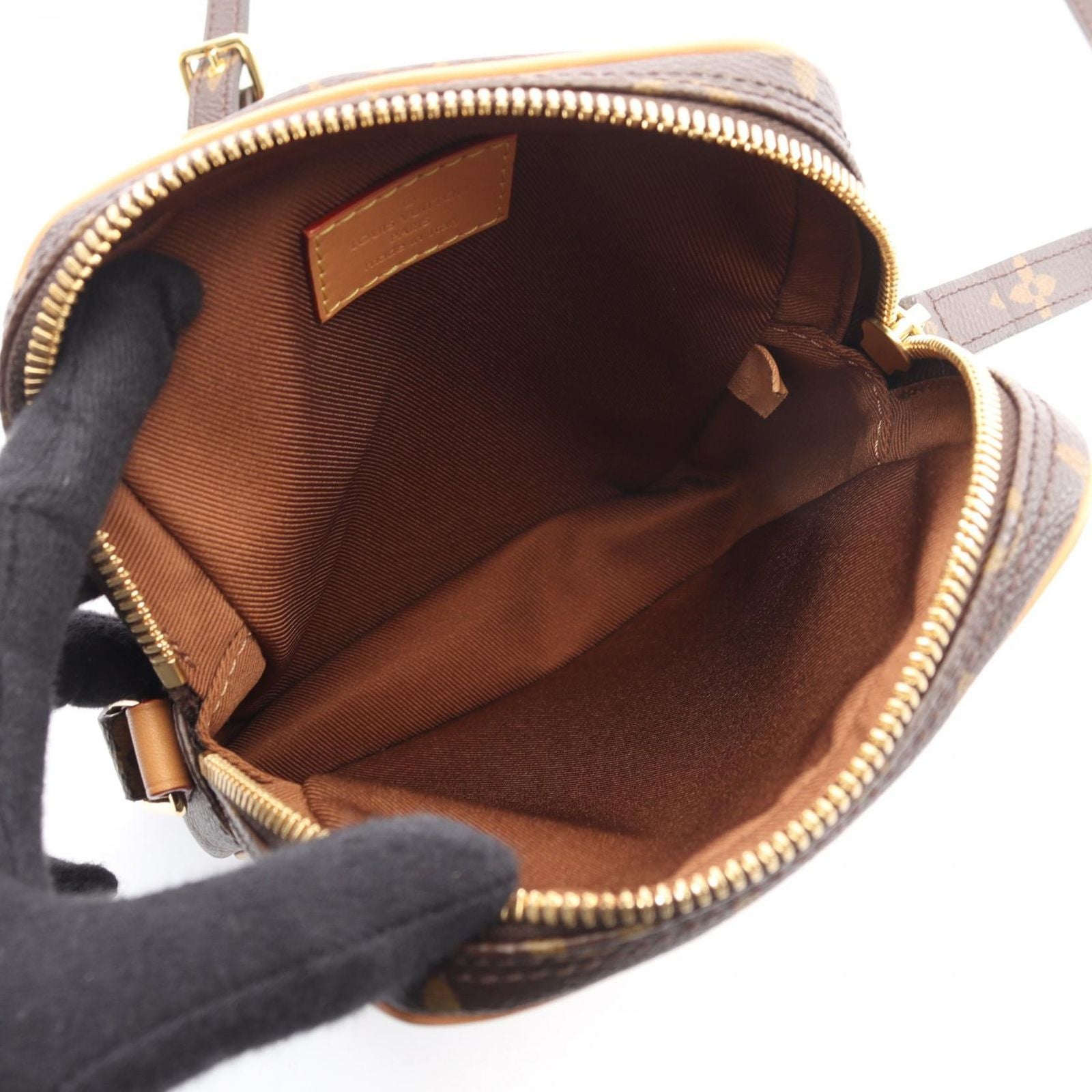 Louis Vuitton Shoulder Bag Panam Set Game on Monogram Canvas Leather — view 3
