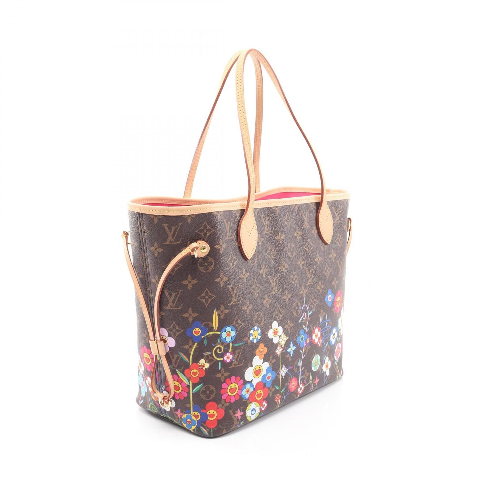 Louis Vuitton Tote LV TM Neverfull MM Monogram Canvas Leather — view 2