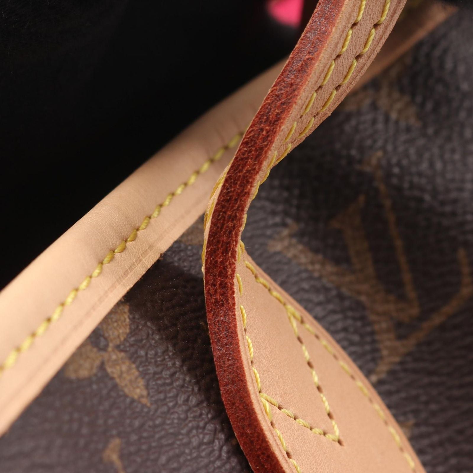 Louis Vuitton Tote LV TM Neverfull MM Monogram Canvas Leather — view 6