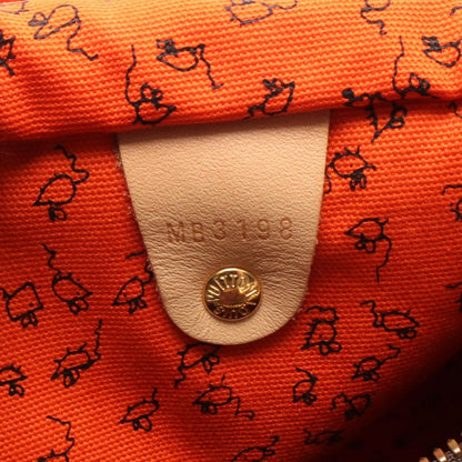 Louis Vuitton Handbag Speedy Bandouliere 30 Catgram Canvas Leather — view 5