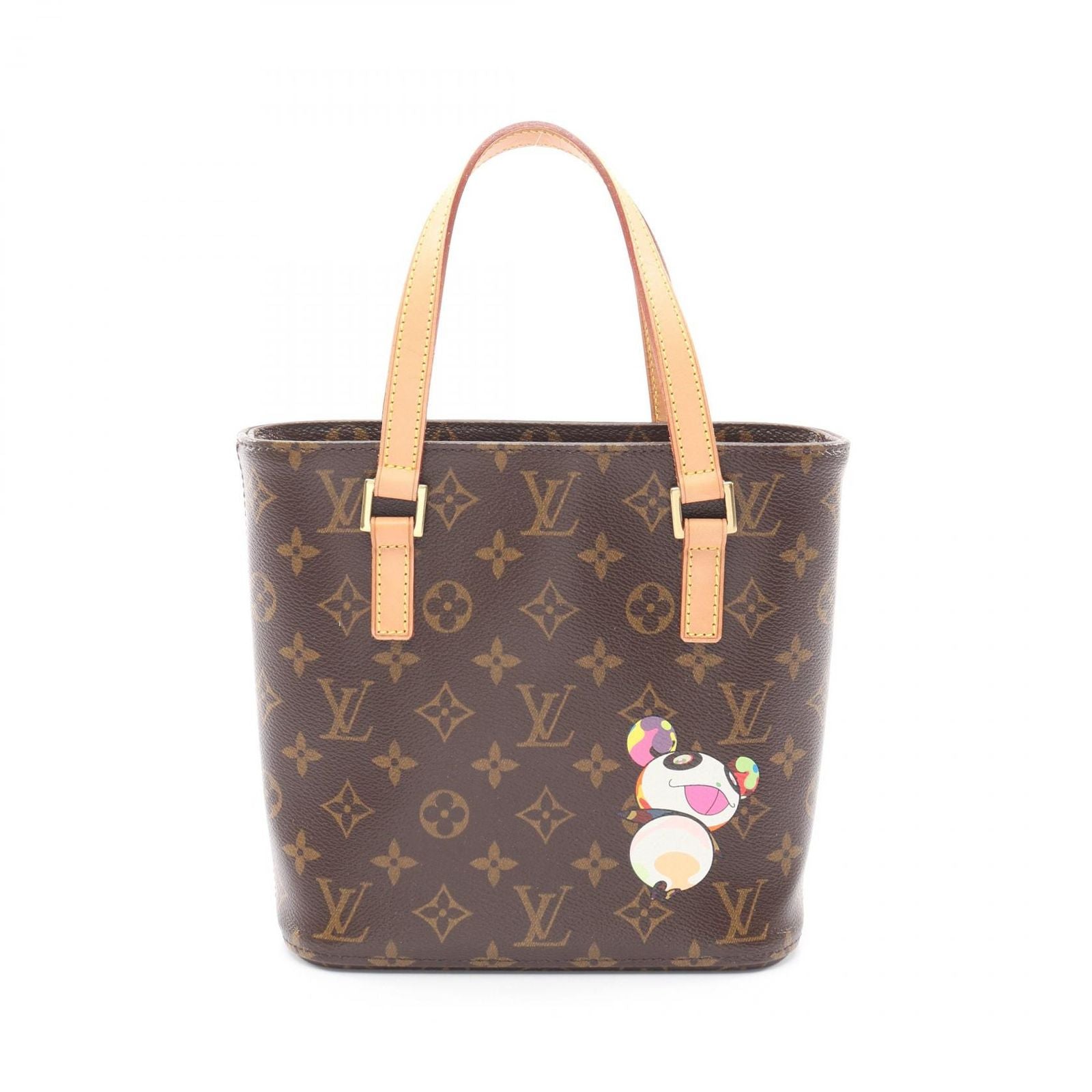 Louis Vuitton Handbag Vavin PM Monogram Panda Canvas Leather