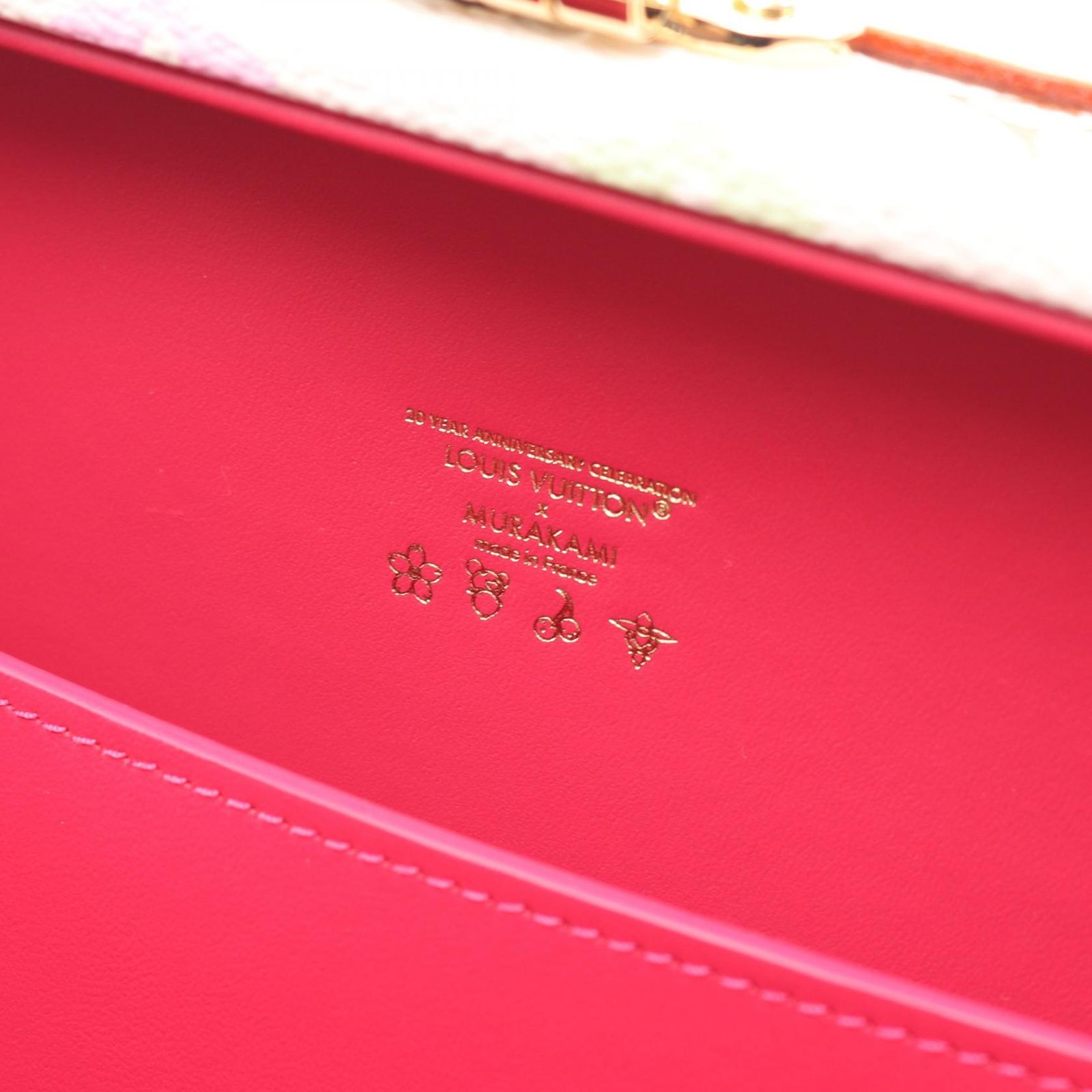 Louis Vuitton Handbag LV Tm Petite Valise Monogram Multicolor Blanc Canvas — view 4