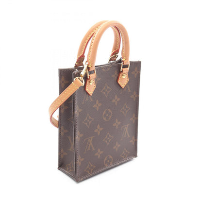 Louis Vuitton Handbag Sac Plat Canvas Leather Petite — view 2