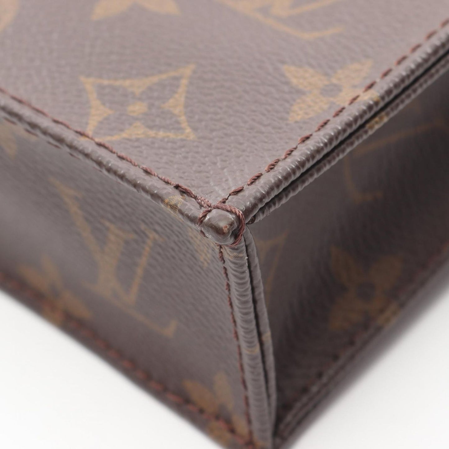 Louis Vuitton Handbag Sac Plat Canvas Leather Petite — view 7