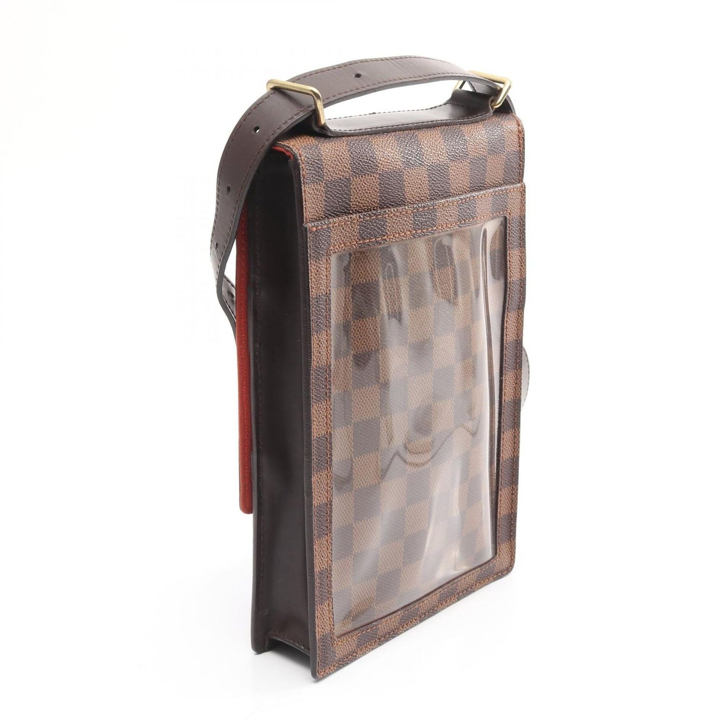 Louis Vuitton Shoulder Bag Portobello Canvas Leather — view 2